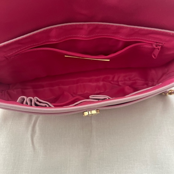 Preston & York Pink Clutch With Chain - Picture 15 of 17